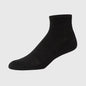 Hanes Premium Men's Comfort Fit Ankle Socks 4pk - Black 6-12: Arch Support